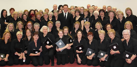 russell watson and musical villlage on tour at the curve leicester